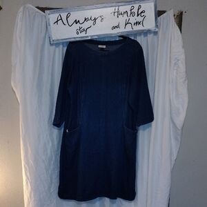 J. Jill Denim Blue Dress